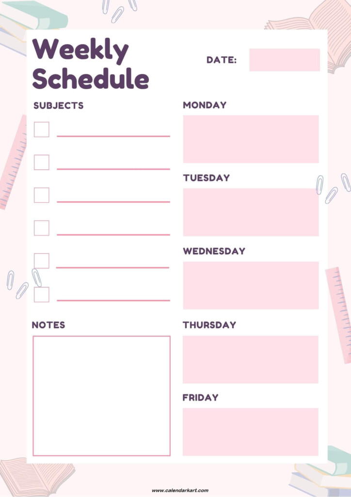 Free Printable Weekly Planner Skip To My Lou Get Organised With This 