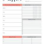 Free Printable Weekly Planner Weekly Planner Free Daily Planner