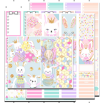 Free Some Bunny Loves You Weekly Kit Classic Happy Planner