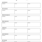 Free Weekly Meal Planner Template Fresh Free Printable Weekly Meal Plan