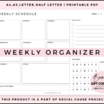 Free Weekly Planners In Pdf Format 20 Templates Free Printable Weekly