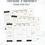 Free Weekly Social Media Planners Done For You Social Media