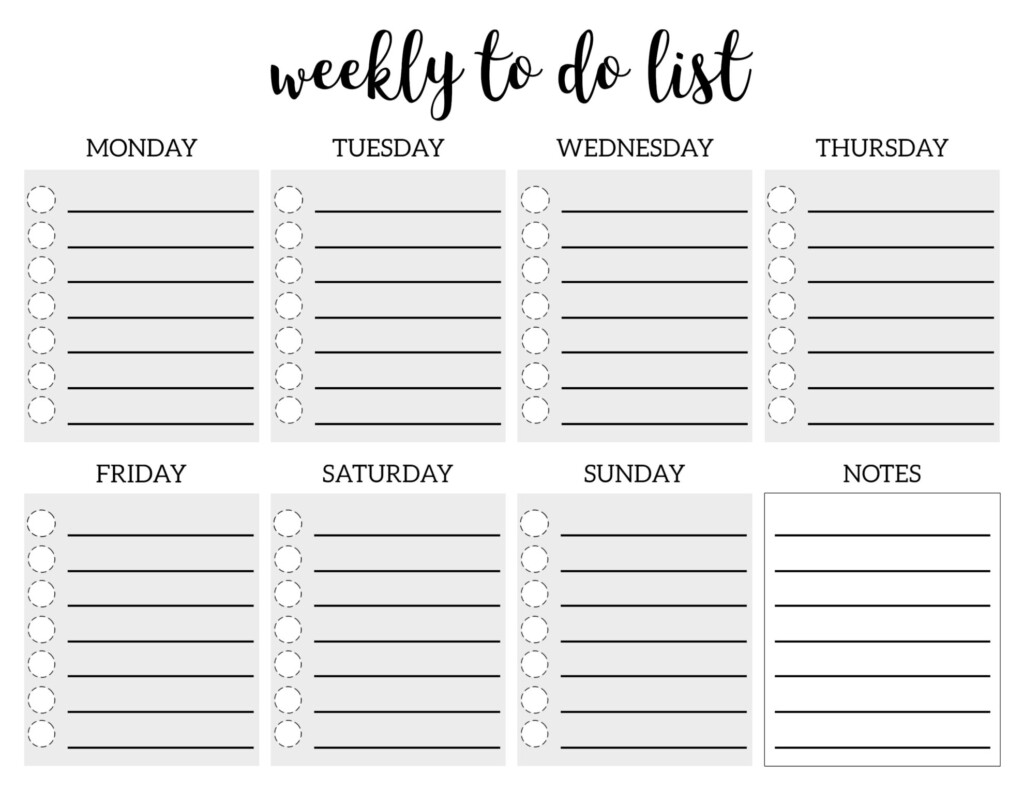 Freebie Friday Weekly To Do List To Do Lists Printable Weekly To Do 