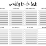 Freebie Friday Weekly To Do List To Do Lists Printable Weekly To Do