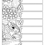 Get Organized In May With Our Free Printable Coloring Planner Sheets