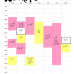 Good Totally Free Weekly Schedule Timetable Thoughts When I Wake