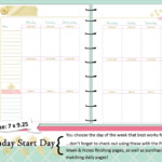 Happy Planner PRINTABLE Weekly Planner Inserts Refills PDF