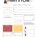 Harry Potter Free Printable Daily Planner The Cottage Market