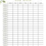 Hourly Planners 20 FREE Printables Printabulls