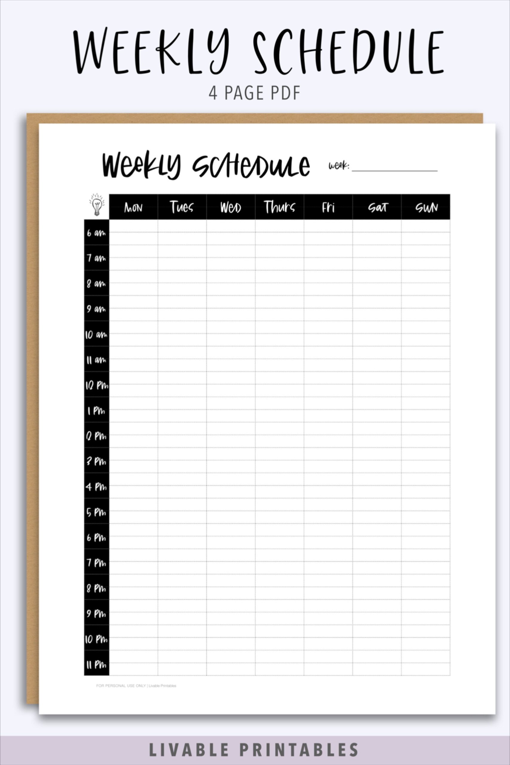 How To Use An Hourly Planner Sheet Onenow