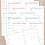 Introducing The Half Size Horizontal Weekly Planner Printables