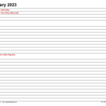 January 2023 Calendar Templates For Word Excel And PDF