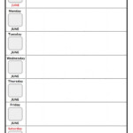 July 2022 Weekly Calendar July 2022 Weekly Calendar Template