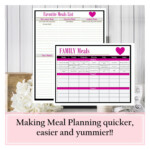 Mom Planner Calendar Printable Printable Planner Weekly Mom Planner