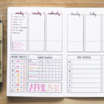 Over 20 Easy Bullet Journal Weekly Spread Ideas