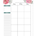 Paper Calendars Planners Digital Download Happy Planning Set