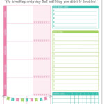 Planning Pad 8 5 X 11 Weekly Planning System Bloom Planner Pages