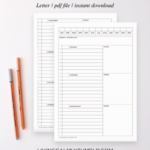 Popular Weekly Planner Printable Tumblr Image Desain Interior Exterior