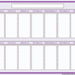 Printable 2 Week Calendar Template Free Calendar Template Calendar