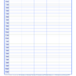 Printable 24 Hour Weekly Schedule Template Printable Free Templates