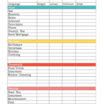 Printable Budget Planner Uk Planner Template Free