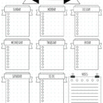 Printable Bullet Journal Weekly Layouts Ultimate Printables