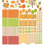 PRINTABLE Erin Condren Planner Autumn Harvest Weekly Kit Winter