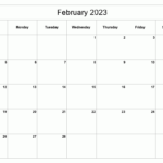 Printable February 2023 Calendar Free Printable Calendars