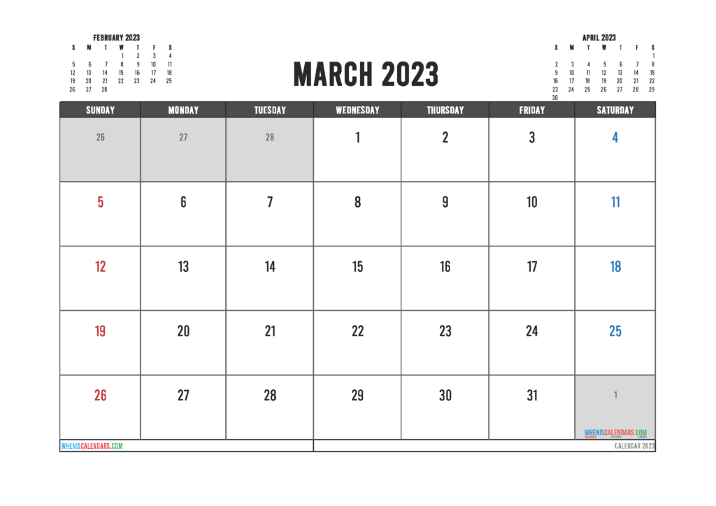 Printable March 2024 Calendar Free 12 Templates