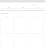 Printable Minimalist Weekly Planner