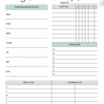 Printable Monthly Calendars Weekly Planner Calendar 2022 PDF