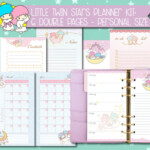 Printable Personal Planner Kit Cute Kawaii Weekly Planner Etsy