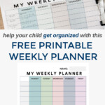 Printable Student Planner Allaboutthehouse Free Printable Weekly