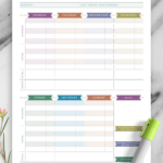 Printable Weekly Budget Planner Template Printable Free Templates