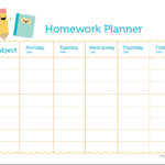 St John s Primary School PTFA Times Weekly Planner