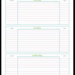 Student Weekly Planner Template Awesome Getting Ready For Back To