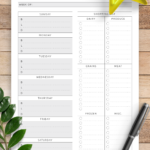 Template Printable Weekly Meal Planner Printable Free Templates