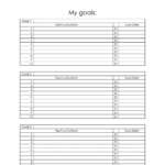 The 12 Week Year Planner And Templates FREE Download