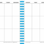 Two Page Vertical Weekly Planner Template Printable Pdf Vertical