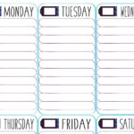 Week At A Glance Etsy Printing And Binding At A Glance Planner