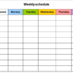 Week Calendar Template 12 Free Word Documents Download