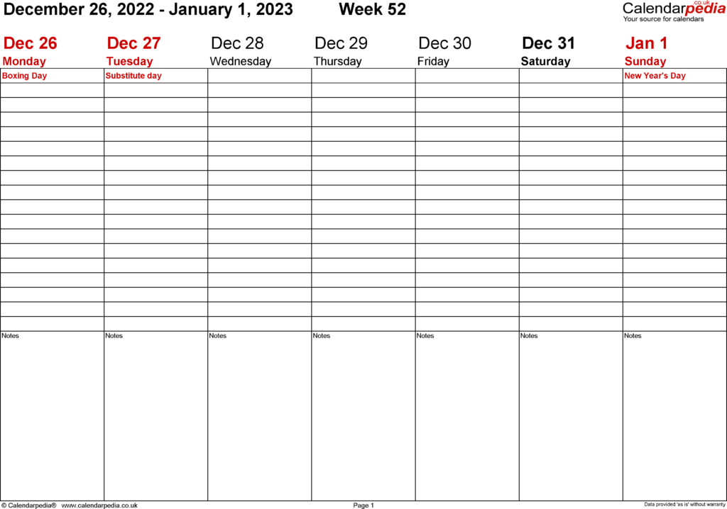 Weekly Calendar 2024 Printable Get Latest News 2024 Update