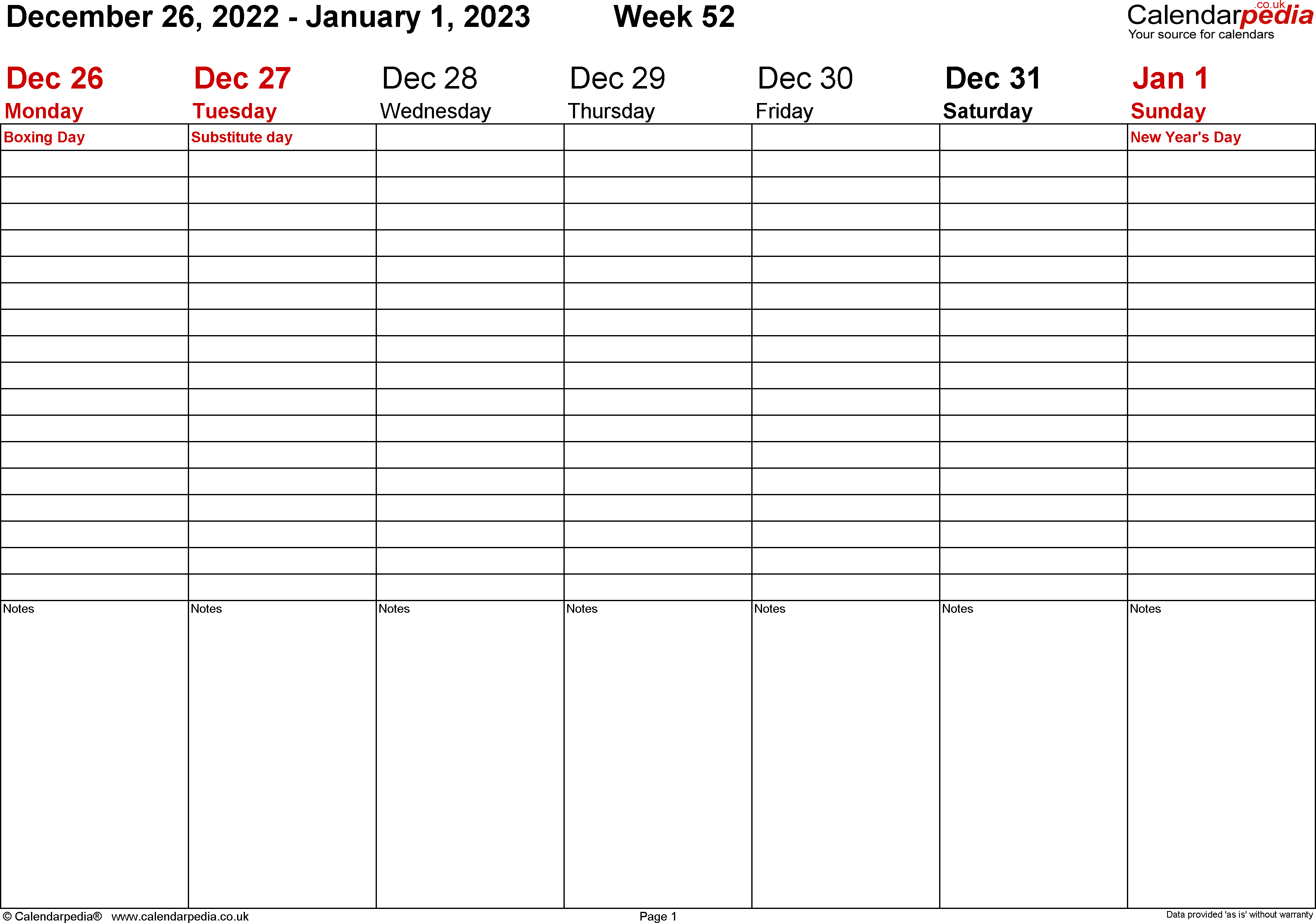 Weekly Calendar 2023 Printable Get Latest News 2023 Update