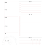 Weekly Goal Planner Printable PDF Etsy Goal Planner Printable