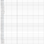 Weekly Planner 30 Minute Intervals Learning Center