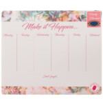 Weekly Planner Pad Floral Stationery B M