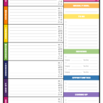 Weekly Planner Pdf Google Free Weekly Planner Templates Weekly