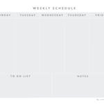 weekly planner printable On Tumblr