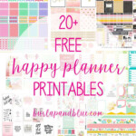 Weekly Planner Printables Free For Your Happy Planner