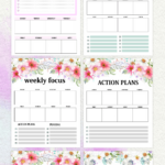 Weekly Planner Template 15 FREE Brilliant Designs